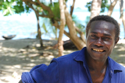 Life for a boatman is all smiles!